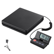 Load image into Gallery viewer, SucceBuy 110 lbs Digital Postal Shipping Scale with Timer 90° Foldable LCD Screen AC/DC Powered Package Scale for Laggage Home - AMOCART