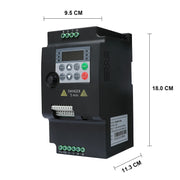 Load image into Gallery viewer, VFD 0.75KW 1.5KW 2.2KW 4KW 5.5KW Frequency Inverter 1PH/3PH 220V 380V Output Frequency Converter Variable Frequency Drive