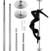 Bild in Galerie-Viewer laden, SucceBuy Professional Dancing Pole Spinning Static Dancing Pole Kit Portable Removable Pole 45mm Heavy-Duty Stainless Steel Pole