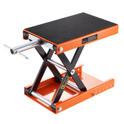 Load image into Gallery viewer, SucceBuy 1100 LBS Motorcycle Lift Motorcycle Scissor Lift Jack with Wide Deck & Safety Pin Steel Scissor Jack Fit for Motorcycle