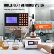 Load image into Gallery viewer, SucceBuy Automatic Liquid Filling Machine Bottle Water Filler Gear Pump Digital Control for Perfume Beverage Olive Oil 50-5000g