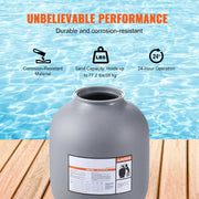 Bild in Galerie-Viewer laden, Above & Inground Pool Sand Filter, SucceBuy 16 to 24 Inch High GPM Cleaning System