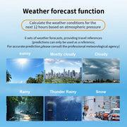 Load image into Gallery viewer, Professional Wi-Fi Wireless Weather Station with 7-in-1 Outdoor Weather Sensor, Large Full-Color LCD, 433MHz, 300ft Range, App
