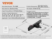 Load image into Gallery viewer, SucceBuy Precision Miter Gauge Standard Slot 3/4'' x 3/8'' Aluminum Alloy Table Saw 24/18/19-35 in Grating 15 Angle Stops DIY - AMOCART