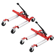 Load image into Gallery viewer, SucceBuy Wheel Dolly Heavy Duty Vehicle Positioning Ratchet Tire Jack Max Capacity 1500 Lbs Car Dolly for Car Auto Repair Moving - AMOCART