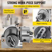 Load image into Gallery viewer, SucceBuy Dividing Head 5Inch 3 Jaw Precision Semi Universal Dividing Head for Milling Machine Rotary Table Tailstock Milling Set