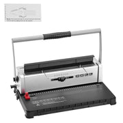 Load image into Gallery viewer, Amocart Coil Spiral Binding Machine Manual Book Maker 34-Holes Binding 120 Sheets Punch Binder w/ Adjustable Coil Binding Spine