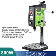 Load image into Gallery viewer, ALLSOME Mini Bench Drill Bench Drilling Machine Variable Speed Drilling Chuck 1-16mm For DIY Wood Metal Electric Tools
