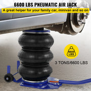 Load image into Gallery viewer, for CarTruck Van SUV Repair Tool Amocart 5Ton Triple Bag Air Jack Pneumatic Jack Inflatable Car Jack, Lifter Pneumatic Air Jack