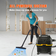 Load image into Gallery viewer, SucceBuy Portable Wet and Dry Vacuum Cleaner 15L For Car & Home Appliance 1200W Power Strong Suction Vacuum Cleaner & Air Blower
