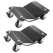 Charger l'image dans la visionneuse de galerie, Amocart Car Tire Wheel Trolley Dollies 2/4PCS 1500lb Weight Capacity Vehicle Skate Moving Tire with 4 Casters Auto Repair Mover