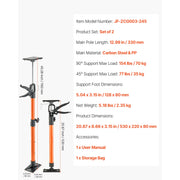 Load image into Gallery viewer, Amocart 2/4/8-Pack Cabinet Jack Support Pole Adjustable Steel Telescopic 154 lbs Capacity for Installing Cabinets Cargo Bars