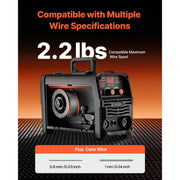 Load image into Gallery viewer, SucceBuy MIG Welder 130Amp Mig Welding Machine 3-in-1 Portable Mig Welder with IGBT Inverter Technology Digital Display Screen