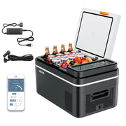 Load image into Gallery viewer, Succebuy 15-55L Portable Cooler Electric Compressor 12V/24V DC 110-240V AC Freezer Refrigerator for Home - AMOCART