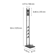 Load image into Gallery viewer, SucceBuy Vacuum Stand Compatible With Dyson Stable Holder with 4 Hooks for Dyson DC30/31/34/35/58/59/62/74 Cordless Upright