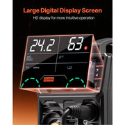 Load image into Gallery viewer, SucceBuy 5-in-1 MIG Welder 200Amp Pluse Mig Welding Machine Gas MIG/Flux Core MIG/Stick/Lift TIG/AU TIG with LCD Screen Display