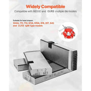 Load image into Gallery viewer, Amocart Threading Machine Dies 1 in-2 in NPT Pipe Dies(4 Packs) Right-Handed HSS Pipe Threading Dies Fit Split-Type Machines