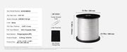 Bild in Galerie-Viewer laden, Amocart Polyester Pull Tape Mule Flat Rope Printed Webbing Cable Pulling Tape for Packaging Gardening Electrical Conduit Work