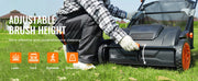 Load image into Gallery viewer, Amocart Tow Behind Lawn 21/26/44/50in Sweeper Large Capacity Heavy Duty Leaf Grass Collector with Adjustable Sweeping for Pick