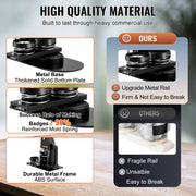 Load image into Gallery viewer, SucceBuy 25+58MM/32+58MM Badge Maker Machine DIY Button Pin with 500Pcs Free Parts Press Kit Circle Manufacture Button Tool - AMOCART