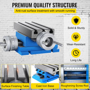 Load image into Gallery viewer, SucceBuy Milling Working Table 7.3 X 4 Inch Worktable Compound Slide Table for All Drill Stands Bench Drilling Milling Machine