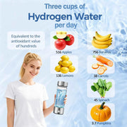 Load image into Gallery viewer, Portable Hydrogen Water Generator Bottle Rechargeable Electric Alkaline Water Ionizer Cup Hydrogen-Rich Health Care Drinkware