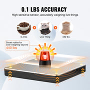 Load image into Gallery viewer, SucceBuy 440lbs Digital Shipping Scale with Timer Tare Function HD LCD Screen Portable Package Postal Scale for Home Post Office