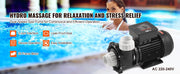 Load image into Gallery viewer, SucceBuy 2 Speed SPA Pump 48/56-Frame AC110-120V SPA Pump 1.5HP/3HP/4HP High Speed 2'' Port 90° Rotational Interface for Hot Tub