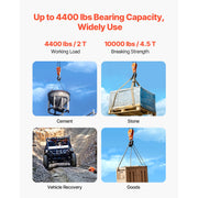 Bild in Galerie-Viewer laden, Amocart Snatch Block Pulley 2T with Swivel Hook Lifting Offroad Recovery for Towing Operation on Truck Rollback Wrecker Car
