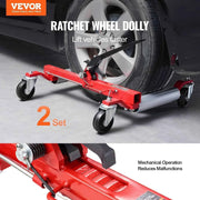 Load image into Gallery viewer, Amocart Wheel Dolly Heavy Duty Vehicle Positioning Ratchet Tire Jack Max Capacity 1500 Lbs Car Dolly for Car Auto Repair Moving