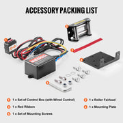 Load image into Gallery viewer, SucceBuy 3000lbs ATV/UTV Electric Winch 12V DC Steel Rope Winch with 39ft Cable Roller Wired Remote Control for Towing Off-Road