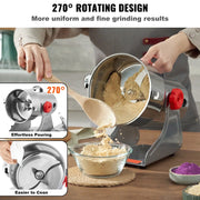Load image into Gallery viewer, Amocart 150-2500g Electric Grain Mill Grinder Commercial Swing Spice Grinders for Dry Herbs Grains Spices Cereals Coffee Corn
