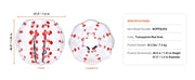 Bild in Galerie-Viewer laden, Amocart 4FT/1.2M Inflatable Bumper Ball Body Sumo Zorb Balls for Teen & Adult 0.8mm PVC Bubble Balls Bumper Bopper Toys