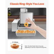 Load image into Gallery viewer, SucceBuy Commercial Automatic Donuts Machine 4 Rows Donuts Making Equipment 240 pcs/hour Doughnut Maker with Intelligent Control - AMOCART