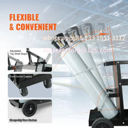 Load image into Gallery viewer, CustomizableWelder Cart with 360° Swivel Wheels Heavy Duty Rolling Welder Cart for Mig P SucceBuy Welding Cart 2-Tier 4 Drawers