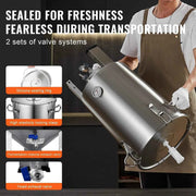 Load image into Gallery viewer, Amocart 8 16 GALLON Beer Brew Fermentor Brew Bucket Fermentor for Brewing Home Brewing Supplies with Base Kettle Stock Pot