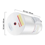Load image into Gallery viewer, SucceBuy Electric Water Heater 40/70L Tank Instant Hot Water Heater 1.6Kw Tankless Water Heater w/ LED Display Knob Control IPX4
