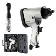 Load image into Gallery viewer, Amocart 1/2" Air Impact Wrench & 3/8" Ratchet Wrench Combo 19 Pieces Pro Air Tool and Accessories Kit for Auto Repair Home DIY
