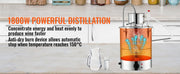 Load image into Gallery viewer, Amocart 30/50L Stainless Steel Alcohol Distiller Alcohol Still Essential Oil Brewing DIY Whisky Wine Brandy Distillery Home Use
