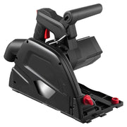 Load image into Gallery viewer, Amocart Track Saw 6-1/2-Inch Plunge-Cut Circular Saw Kit 2.16 in Cutting Depth for Wood Plastic, Guide Rail Not Included Black