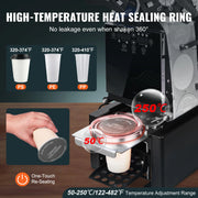 Bild in Galerie-Viewer laden, Amocart Fully Automatic Cup Sealing Machine 500-650 Cups/H Cup Sealer Machine fit 190mm Tall & 90/95mm Cup for Milk Boba Tea