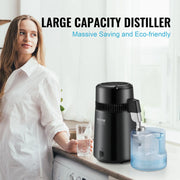 Load image into Gallery viewer, Amocart Water Distiller 4L 1.05 Gallon Pure Water Purifier Filter Countertop 750W Distilled Water MakerInterior Distiller