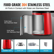 Load image into Gallery viewer, Amocart Water Distiller 4L 1.05 Gallon Pure Water Purifier Filter For Home Countertop750W Distilled Water Maker Stainless Steel