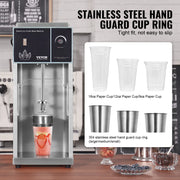 Load image into Gallery viewer, SucceBuy Ice Cream Blender High-Speed Ice Cream Maker Mixer Stir Machine Speed Adjustment Stainless Steel Ice Cream Shaker