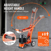 Load image into Gallery viewer, Amocart Electric Concrete Floor Grinder 7inch Walk-Behind 1.7HP Concrete Floor Polisher 1300W 1720RPM for Granite Marble Stones