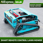 Load image into Gallery viewer, SDJK Mini Remote Control Lawn Mower Robot, Customized All Terrain Weeder for Home Orchard Fast Delivery