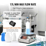 Load image into Gallery viewer, Amocart 30-15000g Liquid Filling Machine Automatic Bottle Water Filler with Diaphragm Pump Digital Control for Wine Beverage