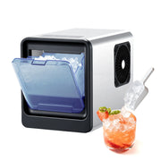Load image into Gallery viewer, SucceBuy Countertop Ice Maker 33 44 lbs per Day Self-Cleaning Portable Machine w/Scoop Drawer-Style Ice Access Ice-Making Machin