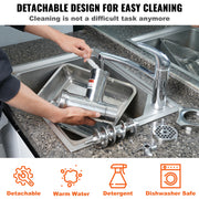 Load image into Gallery viewer, SucceBuy Electric Meat Grinder Food Processors Sausage Maker Filler Mincer Stuffer Stainless Steel with 2 Blades for Kitchen