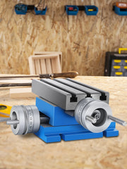 Load image into Gallery viewer, Amocart Milling Working Table 7.3 X 4 Inch Worktable Compound Slide Table for All Drill Stands Bench Drilling Milling Machine